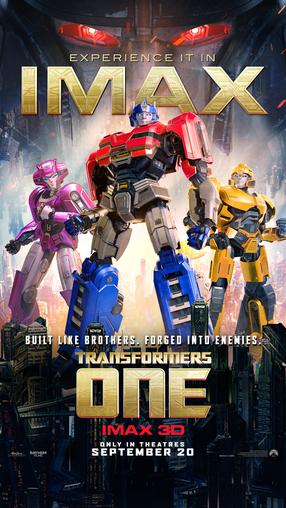 Transformers One - The IMAX 3D Experience